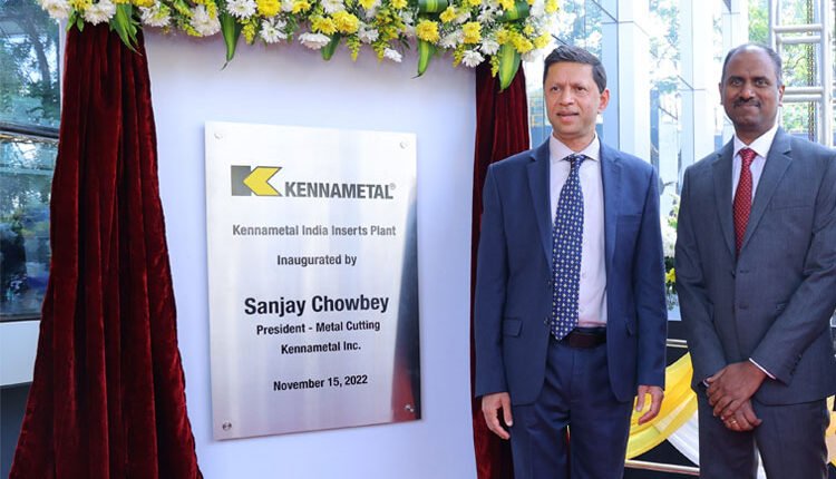 Kennametal India inaugurates facility in Bengaluru to support growing customer demand